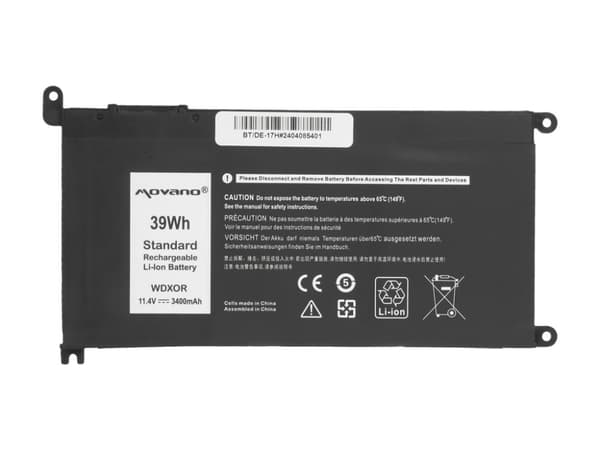 WDX0R P75F P62F P66F T2JX4 WDXOR Batteri til Dell