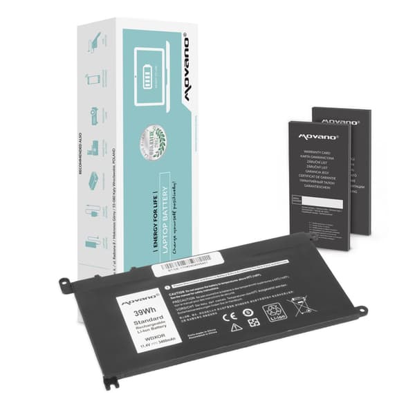 WDX0R P75F P62F P66F T2JX4 WDXOR Batteri til Dell