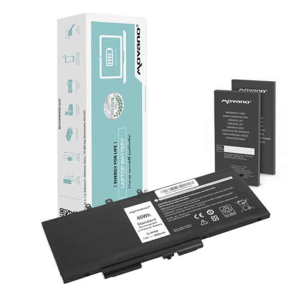 GJKNX Batteri til Dell Latitude 5280 5480 5490 5590