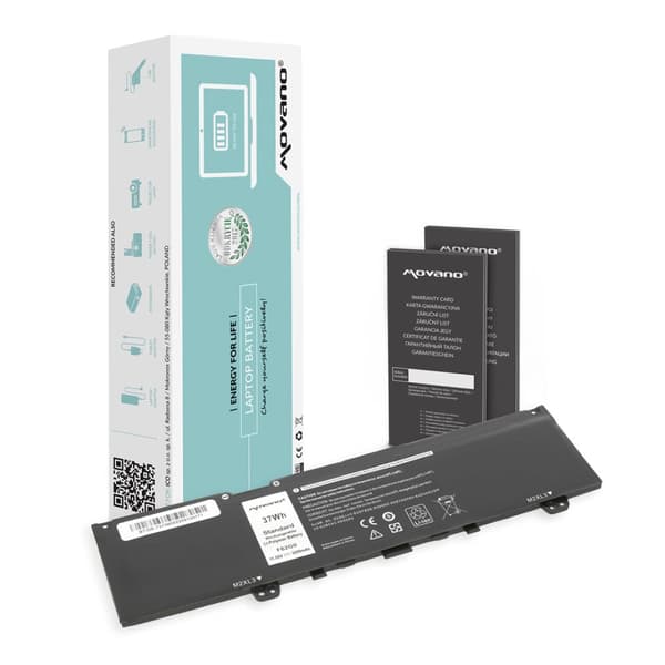 Y5XF9 akku Dell Inspiron 13 5370 7373 7386 -kannettavaan