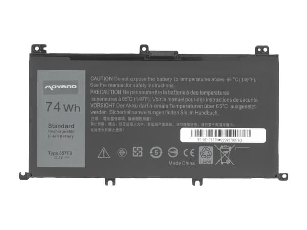357F9 Batteri til Dell Inspiron 5577 7557 6600mAh