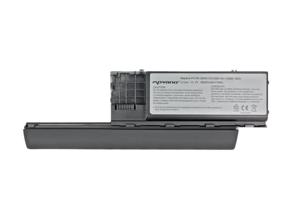 PC764 batteri til Dell Latitude D620 D630 6600mAh