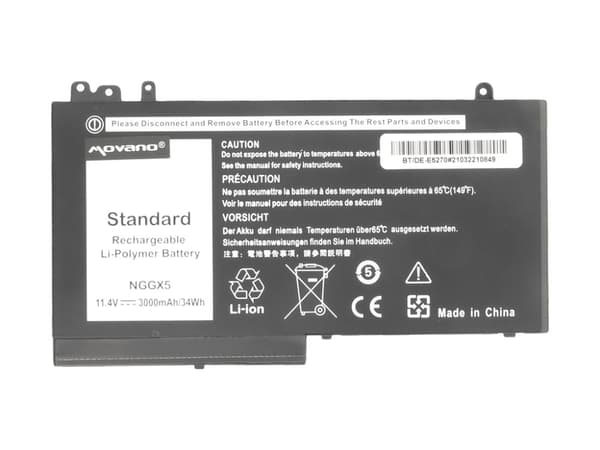 NGGX5 akku Dell Latitude E5250 E5270 5470 -laitteeseen