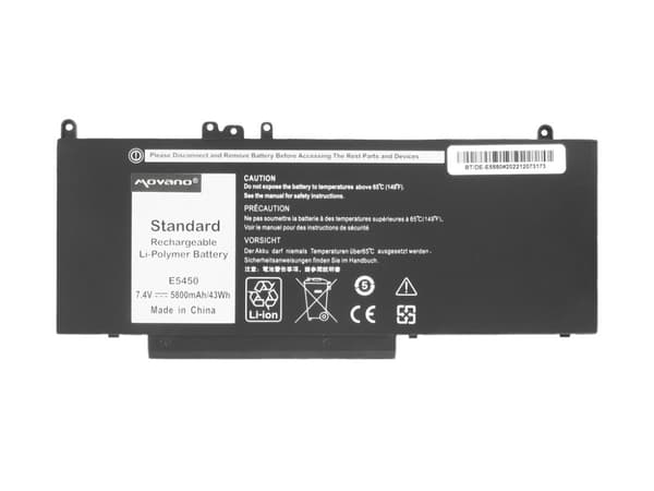 G5M10 WYJC2 8V5GX akku Dell E5450 E5550 7.4V
