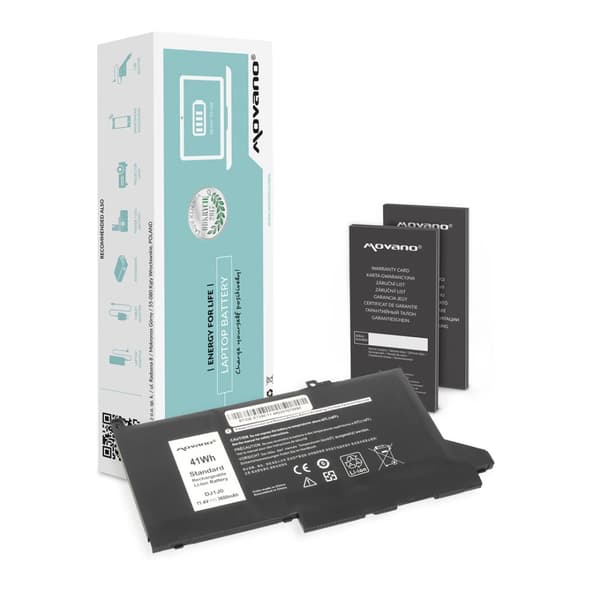 MYJ96 batteri til Dell Latitude E7390, E7490 - 11.4v