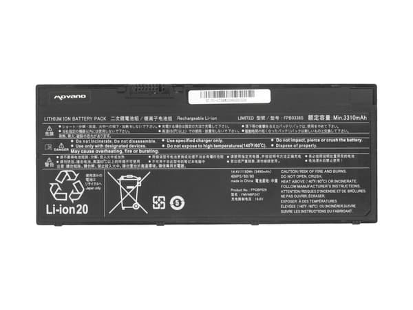 FPB0338S batteri til Fujitsu LifeBook U758