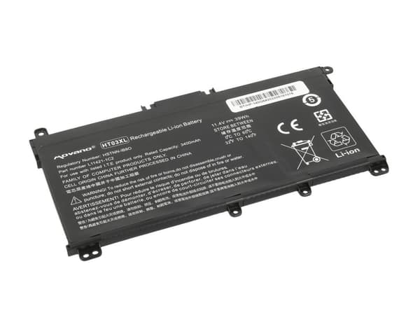 HT03XL-batteri för HP 240 250 255 256 G7 340 348 G5