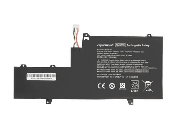 Akku OM03XL HP EliteBook x360 1030 G2 -kannettavaan