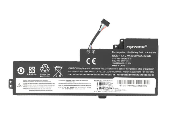 Akku 01AV419 Lenovo T470 T480 A475 A485:lle
