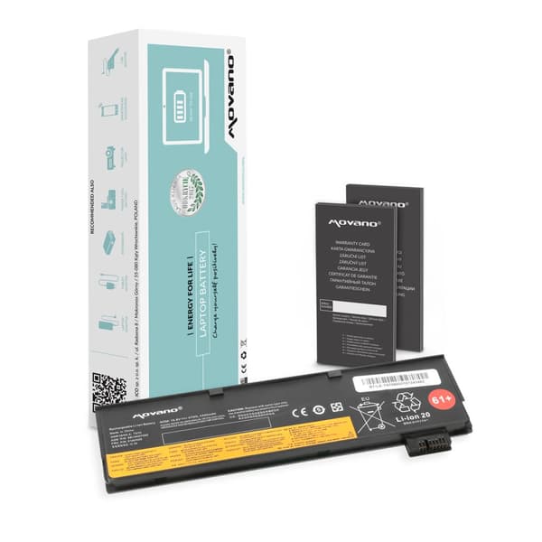 Akku SB10K97582 Lenovo ThinkPad T470 T570 -laitteeseen