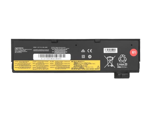 Batteri SB10K97582 til Lenovo ThinkPad T470 T570