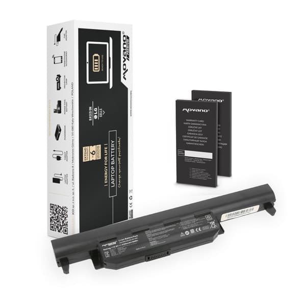 A32-K55 akku Asus K55A R500V X55U:lle 5200mAh