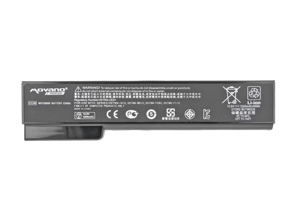Batteri til HP EliteBook 8460p 8460w 8470p 5200mAh