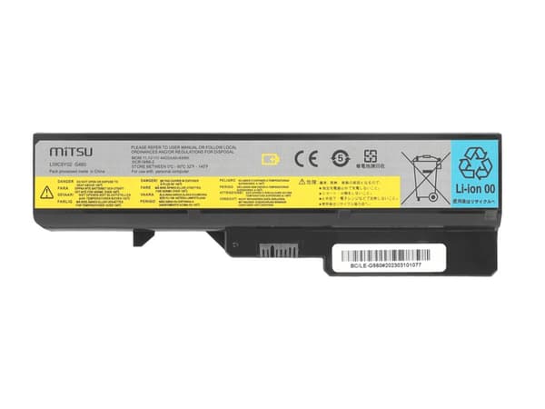 Batteri L09L6Y02 til Lenovo B570 G560 G570 G770
