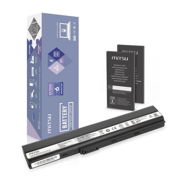 A32-K52 Batteri til Asus A52 A52F K52 K52F K52J