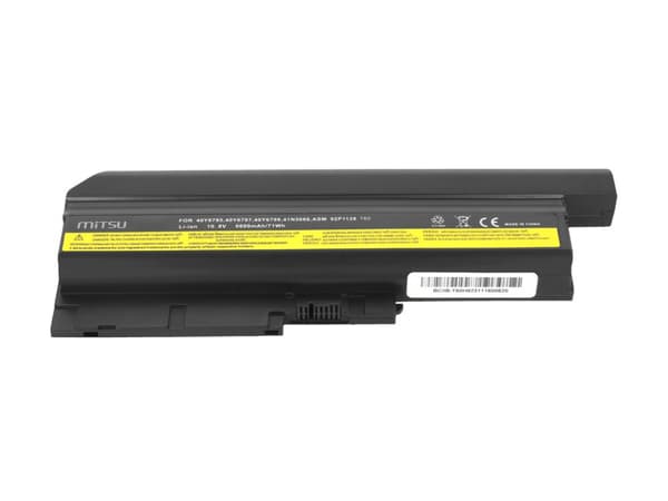 Akku Lenovo ThinkPad R61 T61 T500 6600mAh:lle