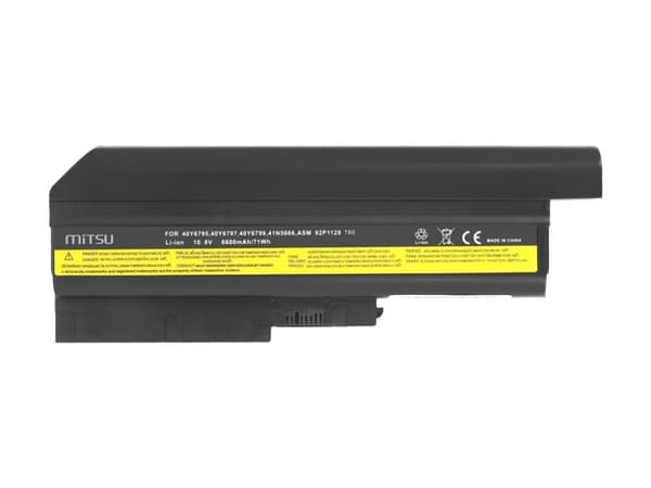 Akku Lenovo ThinkPad R61 T61 T500 6600mAh:lle