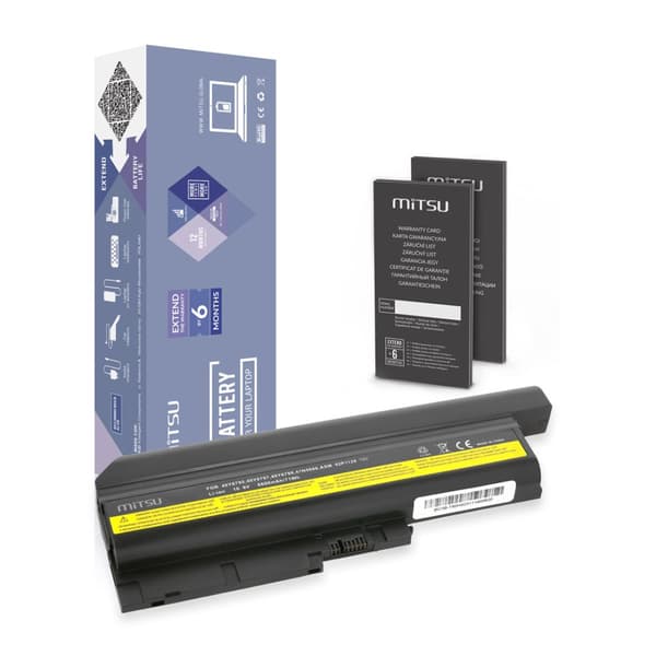 Akku Lenovo ThinkPad R61 T61 T500 6600mAh:lle