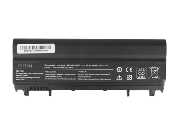 VV0NF Batteri til Dell Latitude E5440 E5540 6600mAh