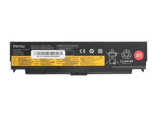 45N1153 Batteri til Lenovo ThinkPad W540 L540 T440P
