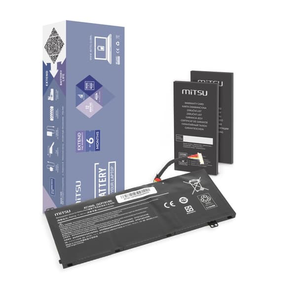 AC14A8L AC15B7L akku Acer VN7 Nitro V15 V17:lle