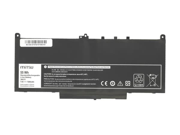 J60J5 GG4FM MC34Y Batteri til Dell E7270 E7470
