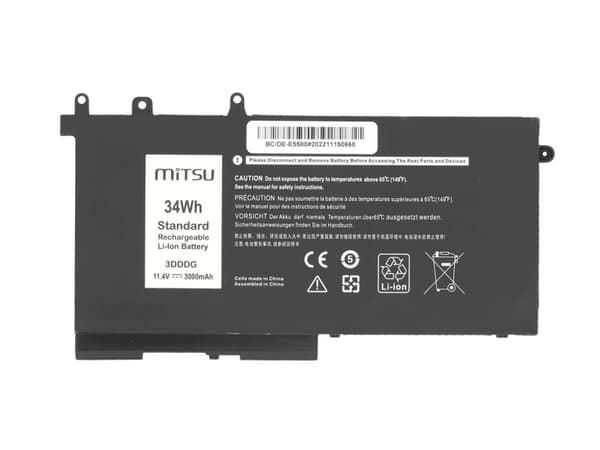 3DDDG akku Dell Latitude 5280 5480 5495 5580 -kannettaville