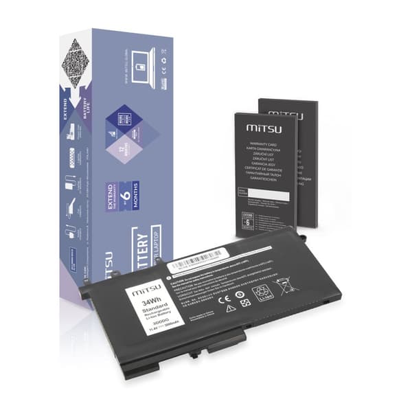 3DDDG akku Dell Latitude 5280 5480 5495 5580 -kannettaville