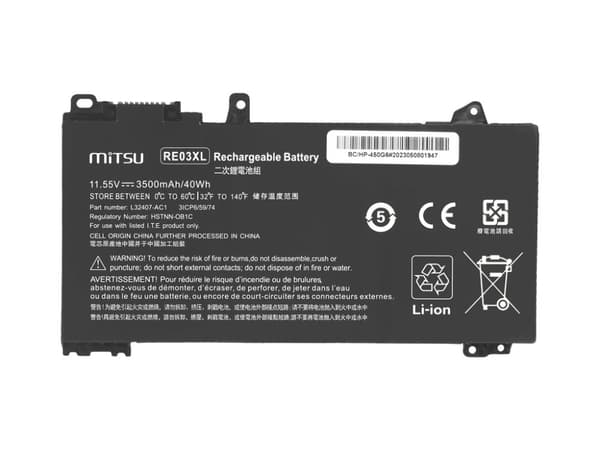 RE03XL akku HP 430 440 450 G6 430 440 450 G7 -kannettavaan