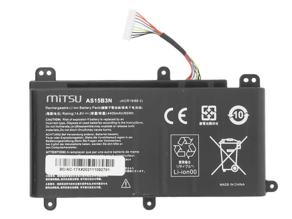 AS15B3N batteri til Acer Predator 17X 21X