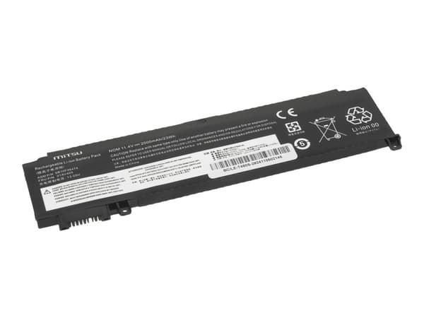 Lenovo ThinkPad T460s T470s akku - etuosa