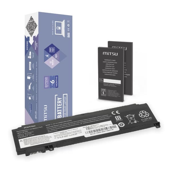 Lenovo ThinkPad T460s T470s akku - etuosa