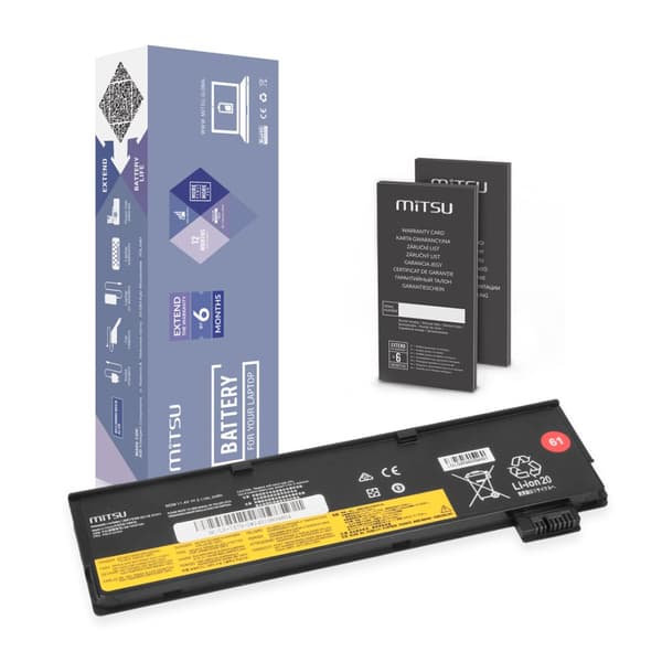 Batteri SB10K97582 til Lenovo ThinkPad T470 T570