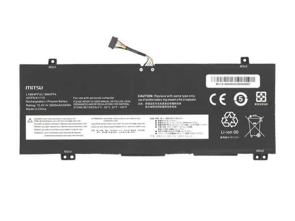 L18M4PF3 L18C4PF4 batteri til Lenovo IdeaPad S540