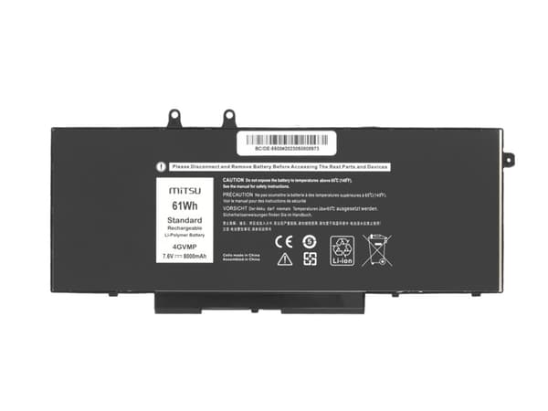 4GVMP-batteri til Dell Latitude 5400 5500