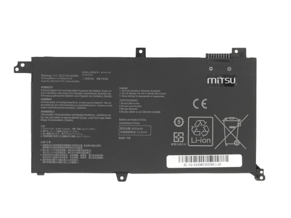 B31N1732 akku Asus Vivobook S430 X430U K430:lle