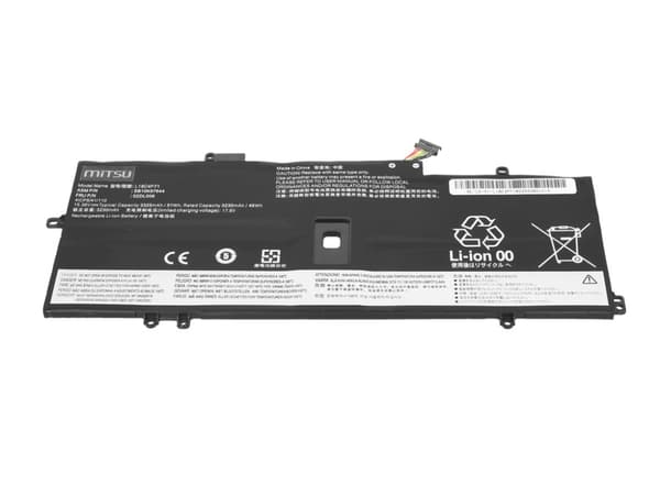 Batteri til Lenovo ThinkPad X1 Yoga 4 5 Carbon 7 8