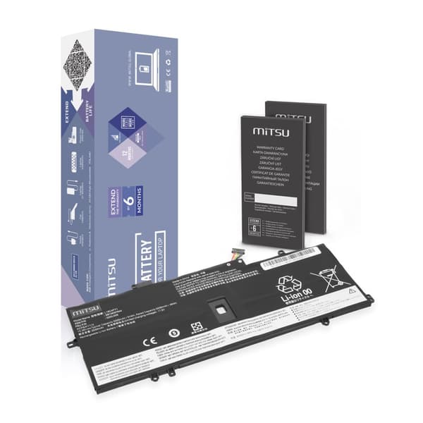 Batteri til Lenovo ThinkPad X1 Yoga 4 5 Carbon 7 8