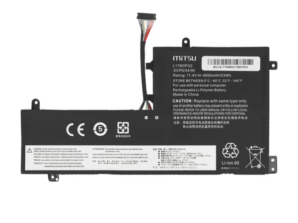 L17C3PG2 batteri til Lenovo Legion Y530 Y730 Y7000