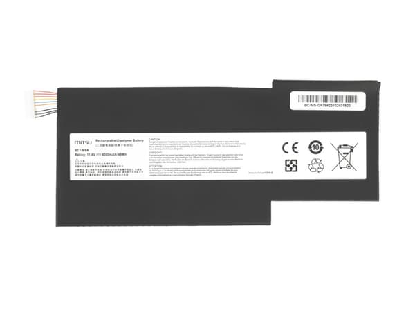 BTY-M6K MS-17B4 Batteri til MSI GS63VR GS73 GF75