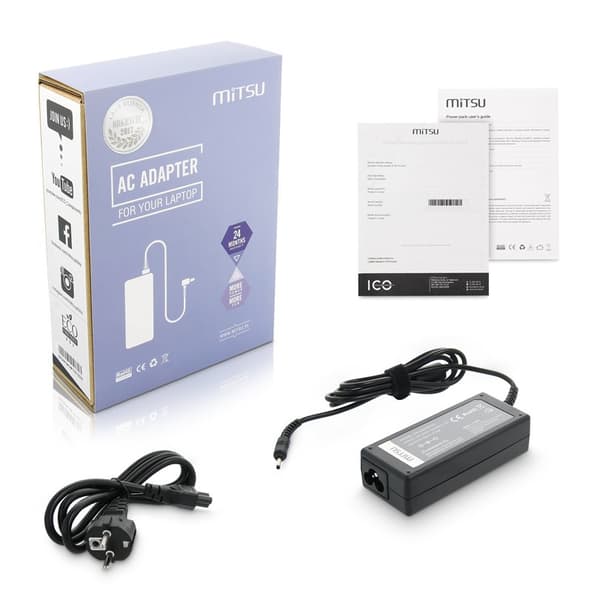 Oplader til Samsung 19v 3.16a 60W 3.0x1.1mm