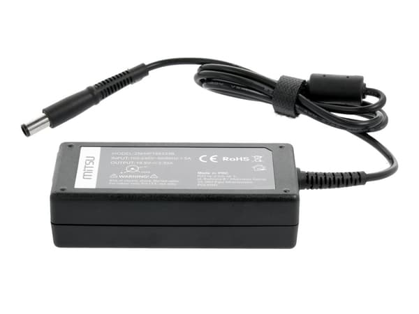HP Oplader 19,5v 3,33a 65W 7,4x5,0mm ben