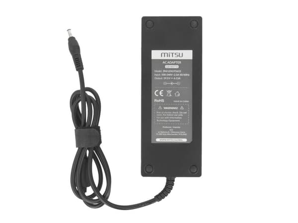 Oplader til Lenovo 19.5v 6.15a 120W 5.5x2.5mm