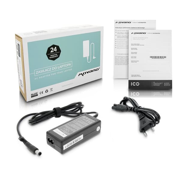 HP Oplader 18,5v 3,5a 65W 7,4x5,0mm ben