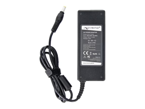 Toshiban laturi 19v 3.95a 75W 5.5x2.5mm