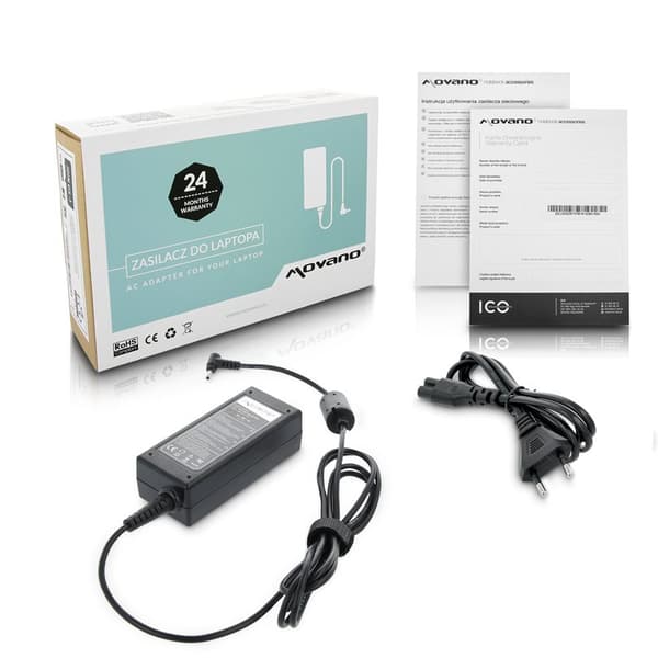 Strømforsyningsoplader til Asus 19v 2.1a 40W 2.5x0.7mm