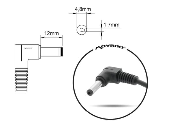 Sonyn laturi 10.5v 4.3a 45W 4.8x1.7mm