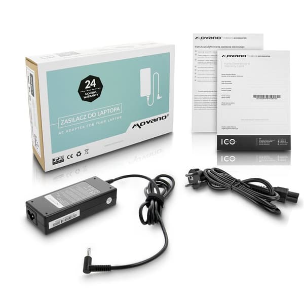 HP Oplader 19,5v 4,62a 90W 4,5x3,0mm ben