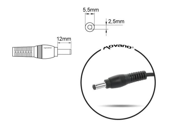 Oplader til Asus 19v 3.42a 65W 5.5x2.5mm + USB 5v