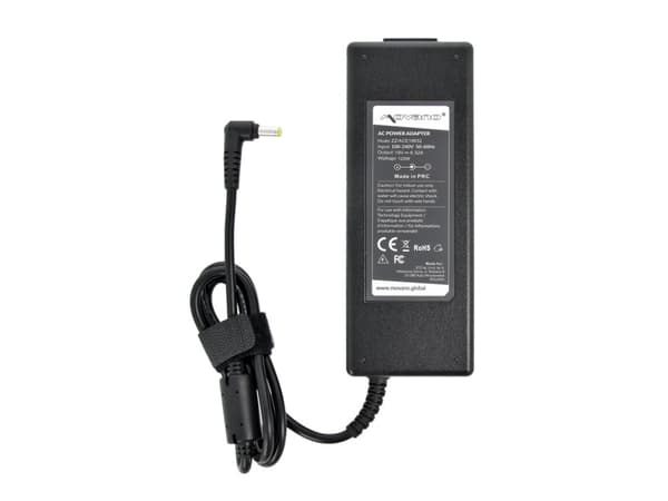 Strømforsyningsoplader til Acer 19v 6.32a 120W 5.5x1.7mm